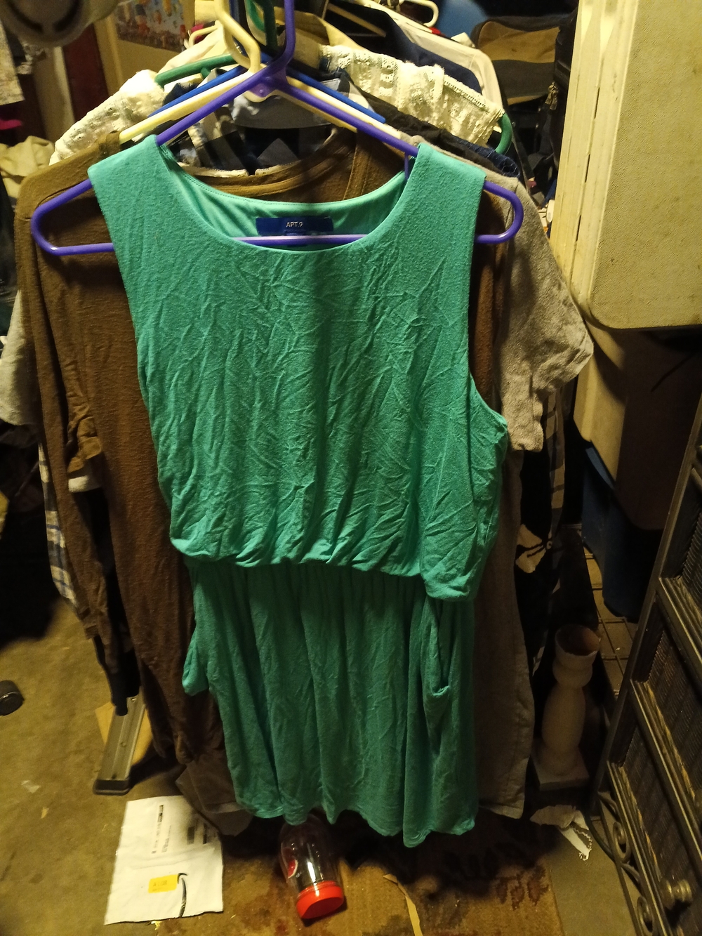 Women’s Sleeveless Teal Casual Dress - Apt. 9